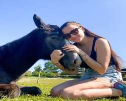 She is an animal lover and also has various horses. She has a  female horse named Peppy and also had a horse named Danny who died in March 2020.